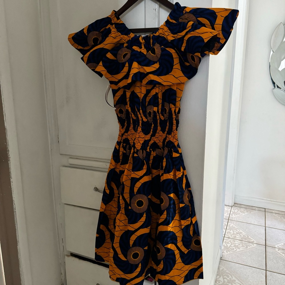 Kejeo Bella dress African print African print maxi dress